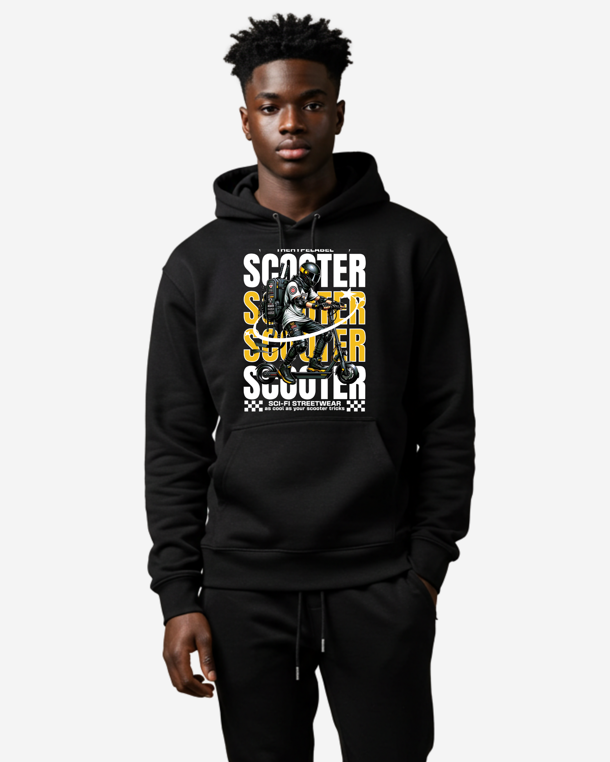 Future Streetwear Y2K Men's Oversized Hoodie