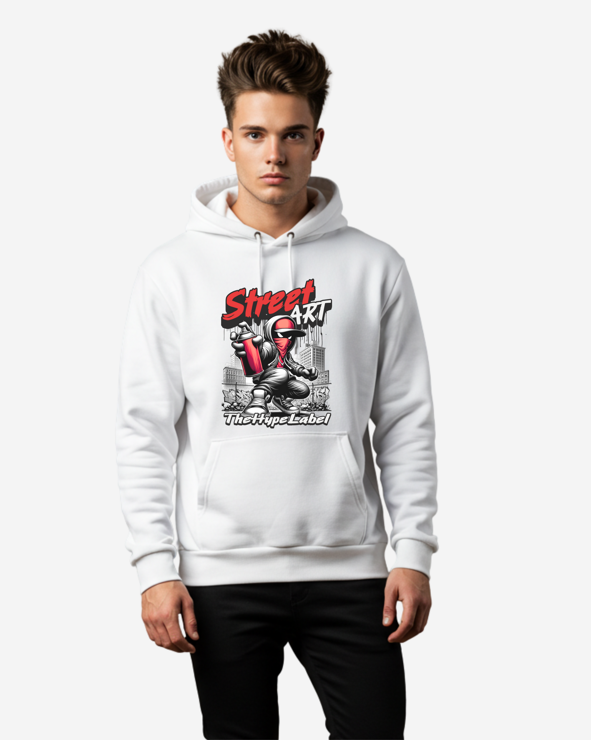 Street Art Men's Oversized Hoodie