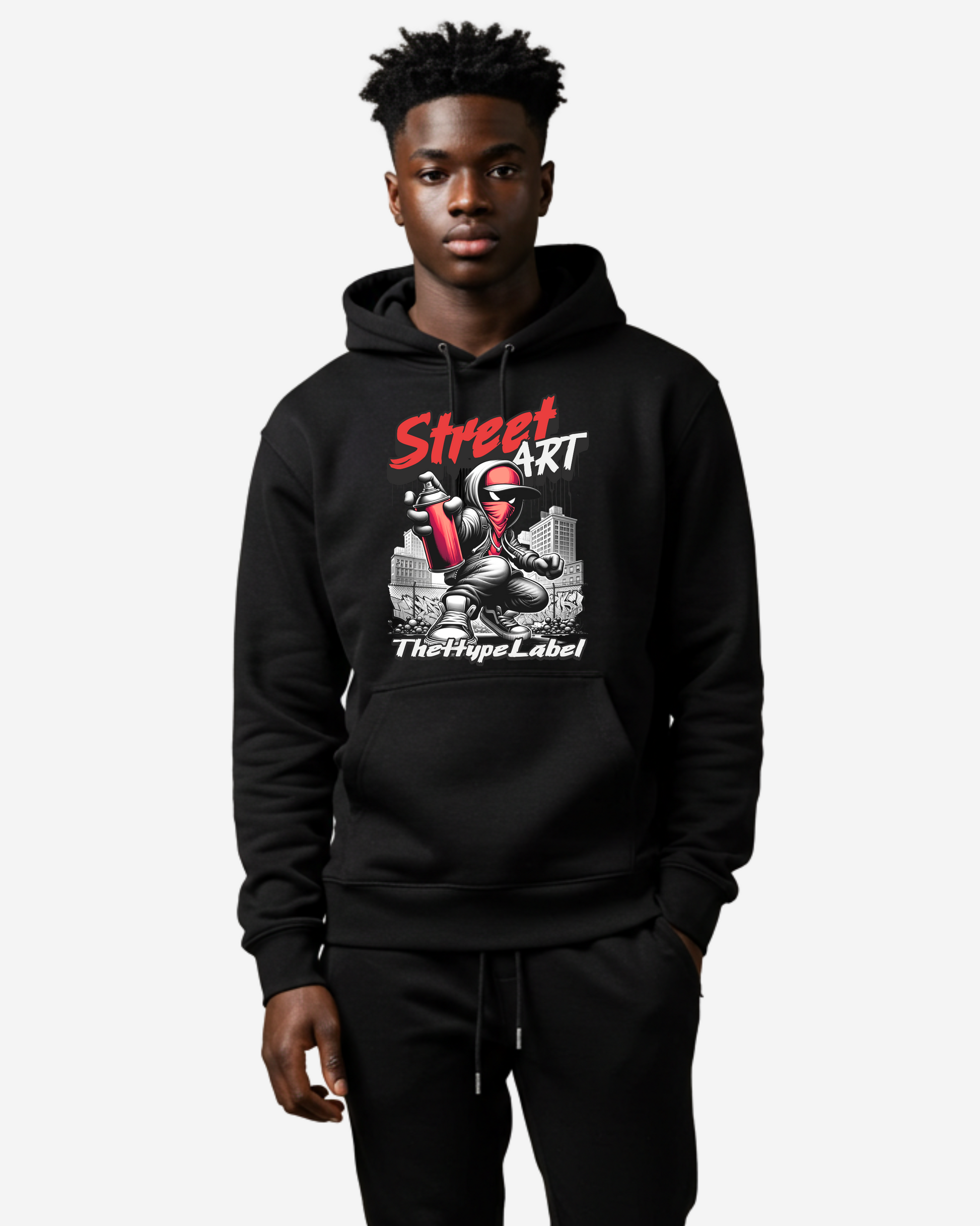 Street Art Men's Oversized Hoodie