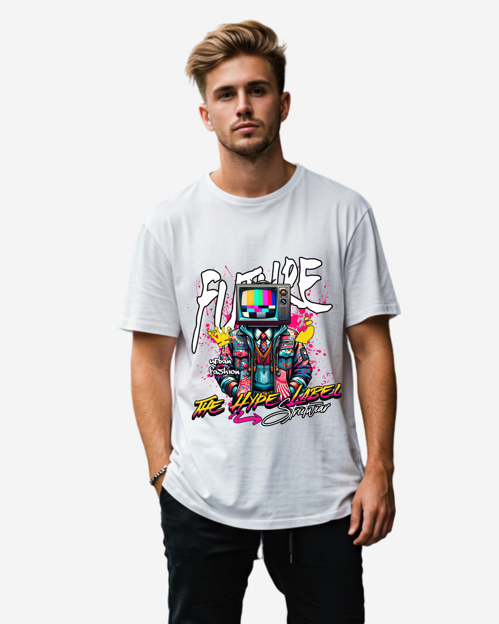 Future - Streetwear Men's Oversized T-Shirt