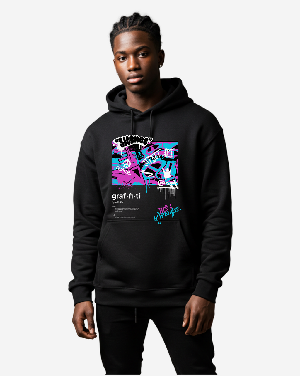 Silence Men's Oversized Hoodie