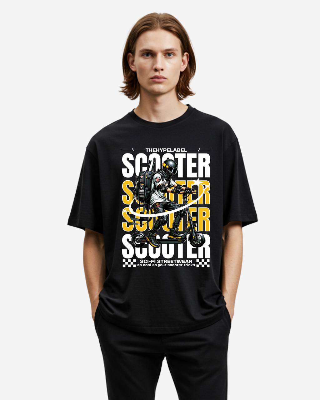 Future Streetwear Y2K Men's Oversized T-Shirt