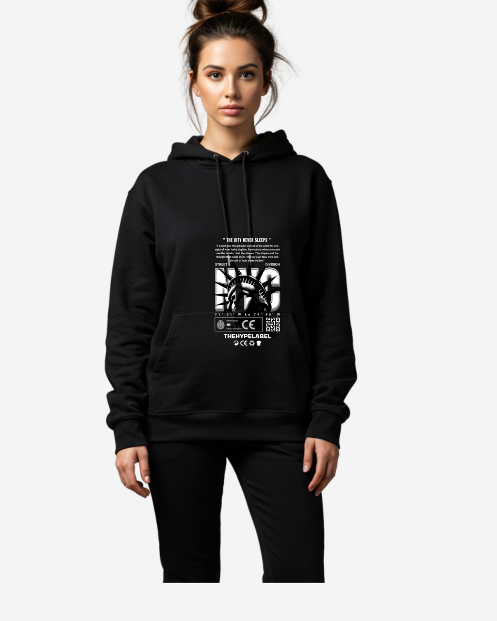 New York Women's Oversized Hoodie
