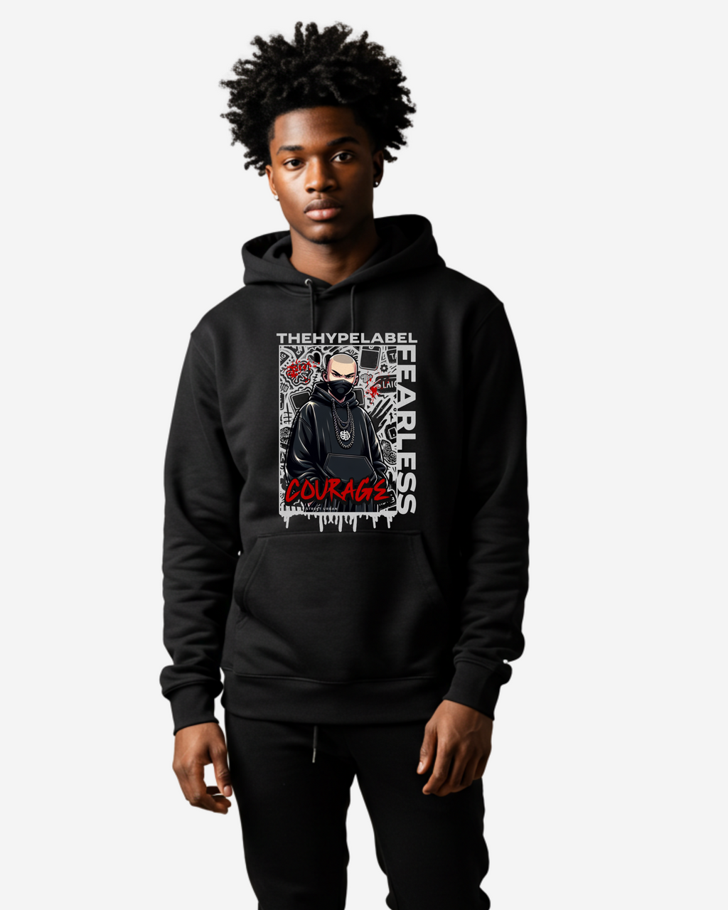 Courage Men's Oversized Hoodie