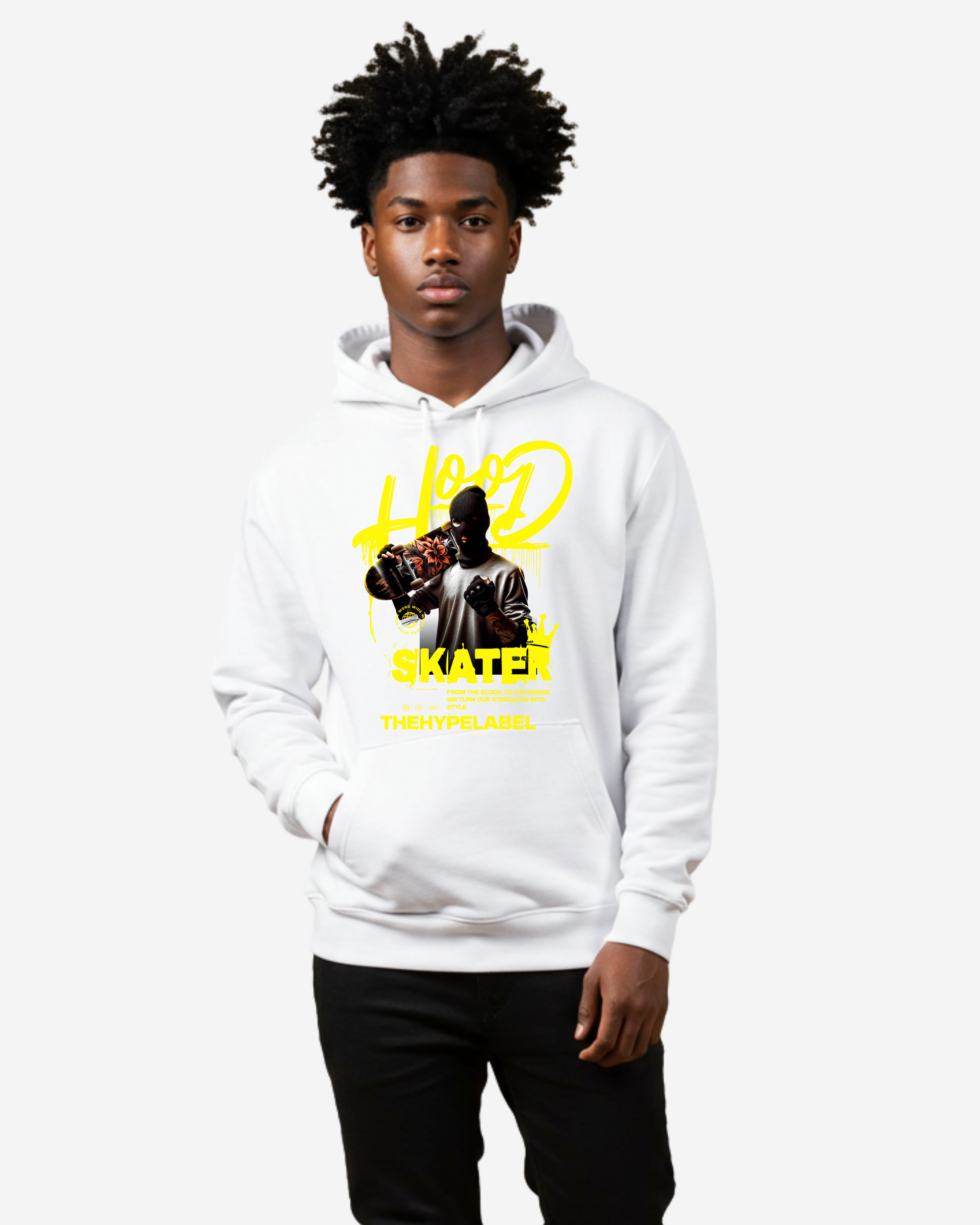 Hood Skater Men's Oversized Hoodie