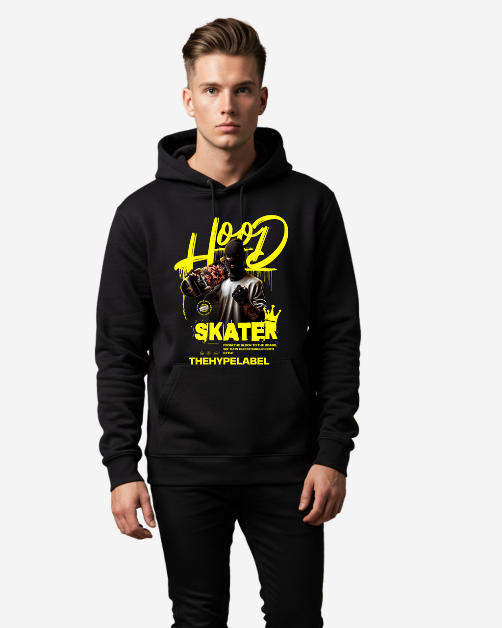 Hood Skater Men's Oversized Hoodie