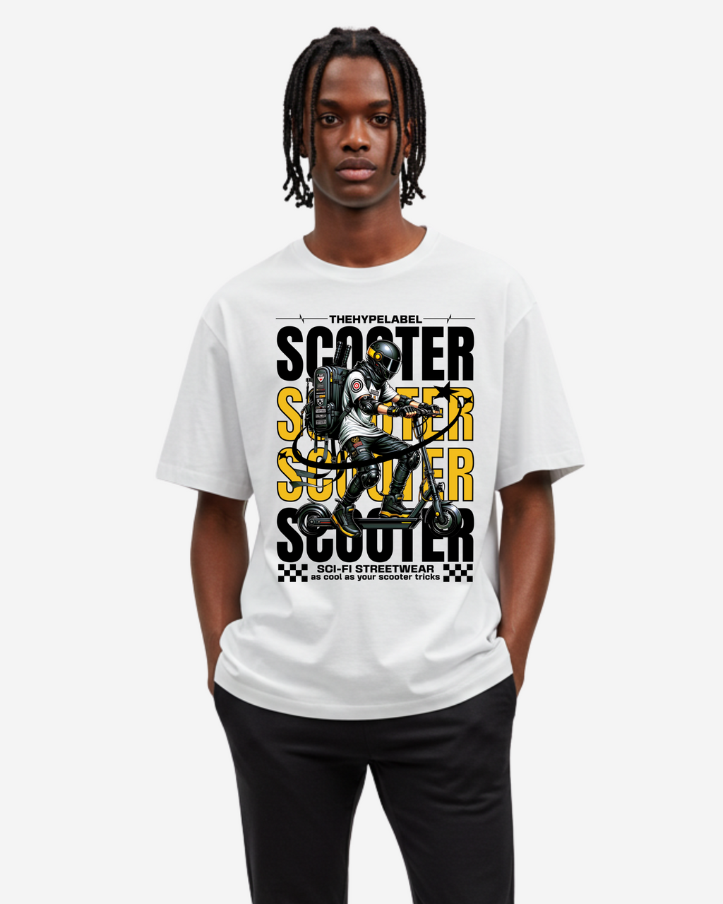 Future Streetwear Y2K Men's Oversized T-Shirt