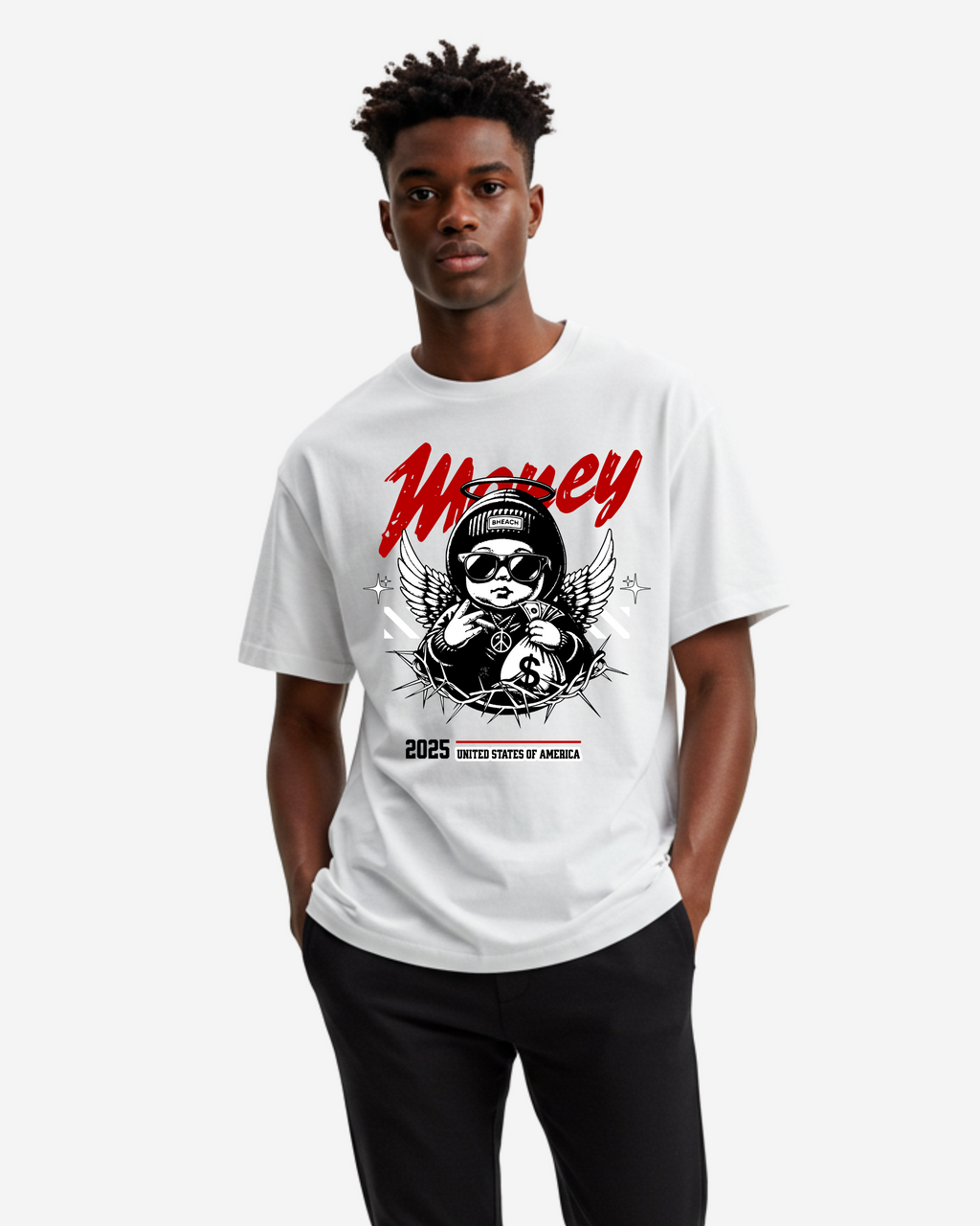 Money Streetwear Men's Oversized T-Shirt