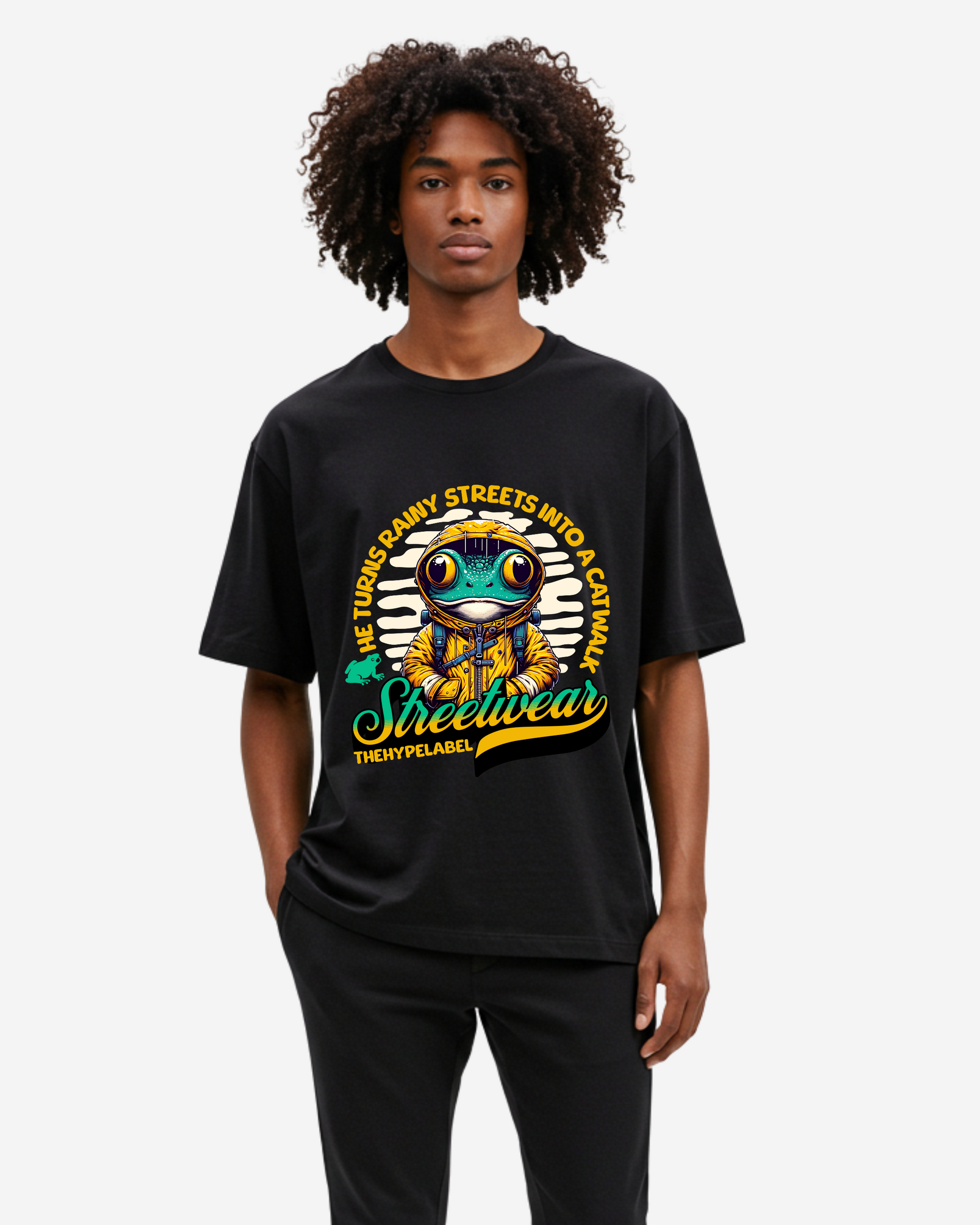 Fashion Cute Catwalk Men's Oversized T-Shirt