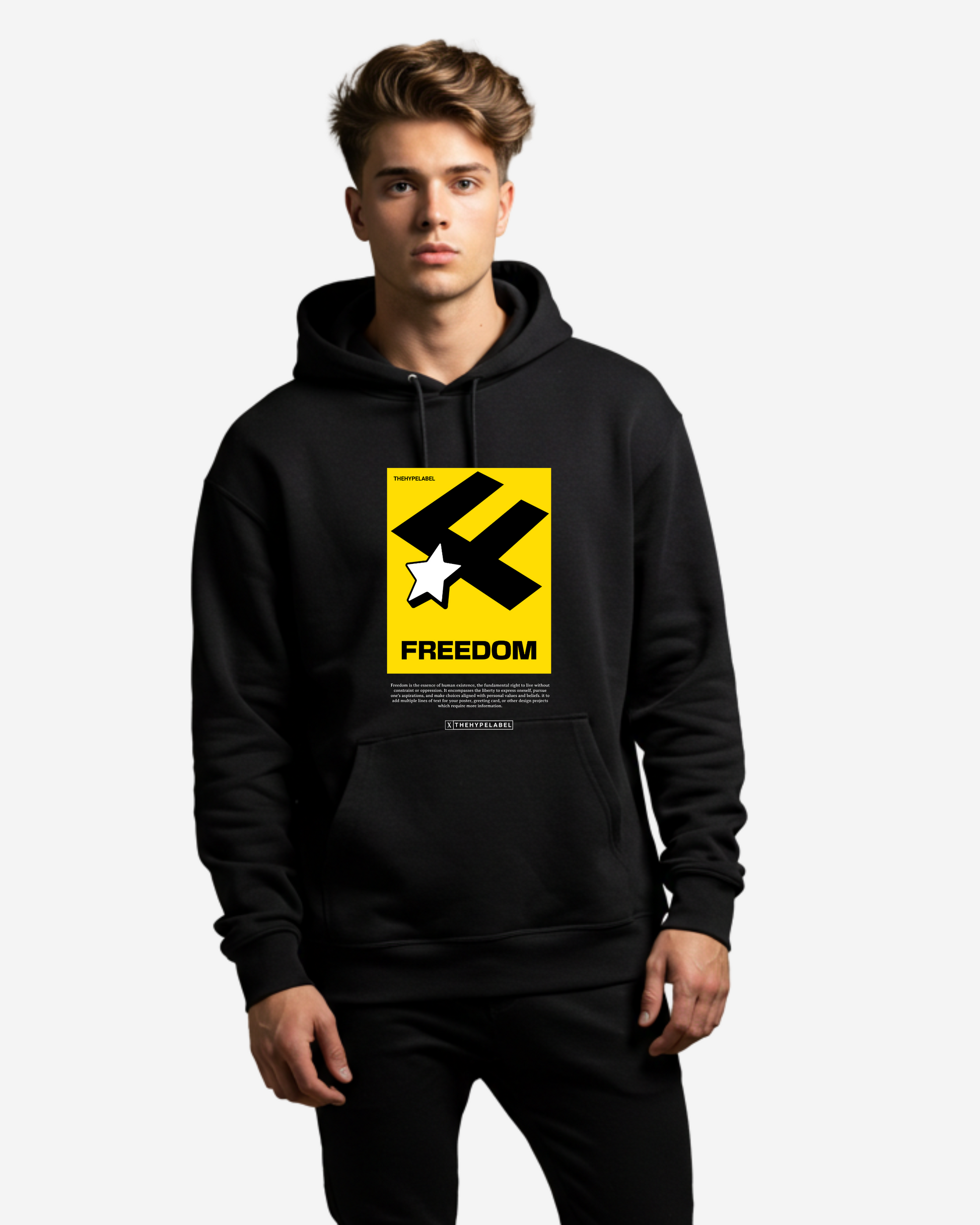 Freedom Men's Oversized Hoodie