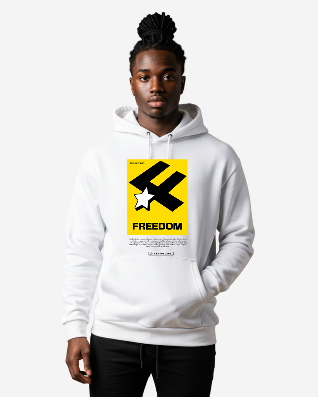 Freedom Men's Oversized Hoodie