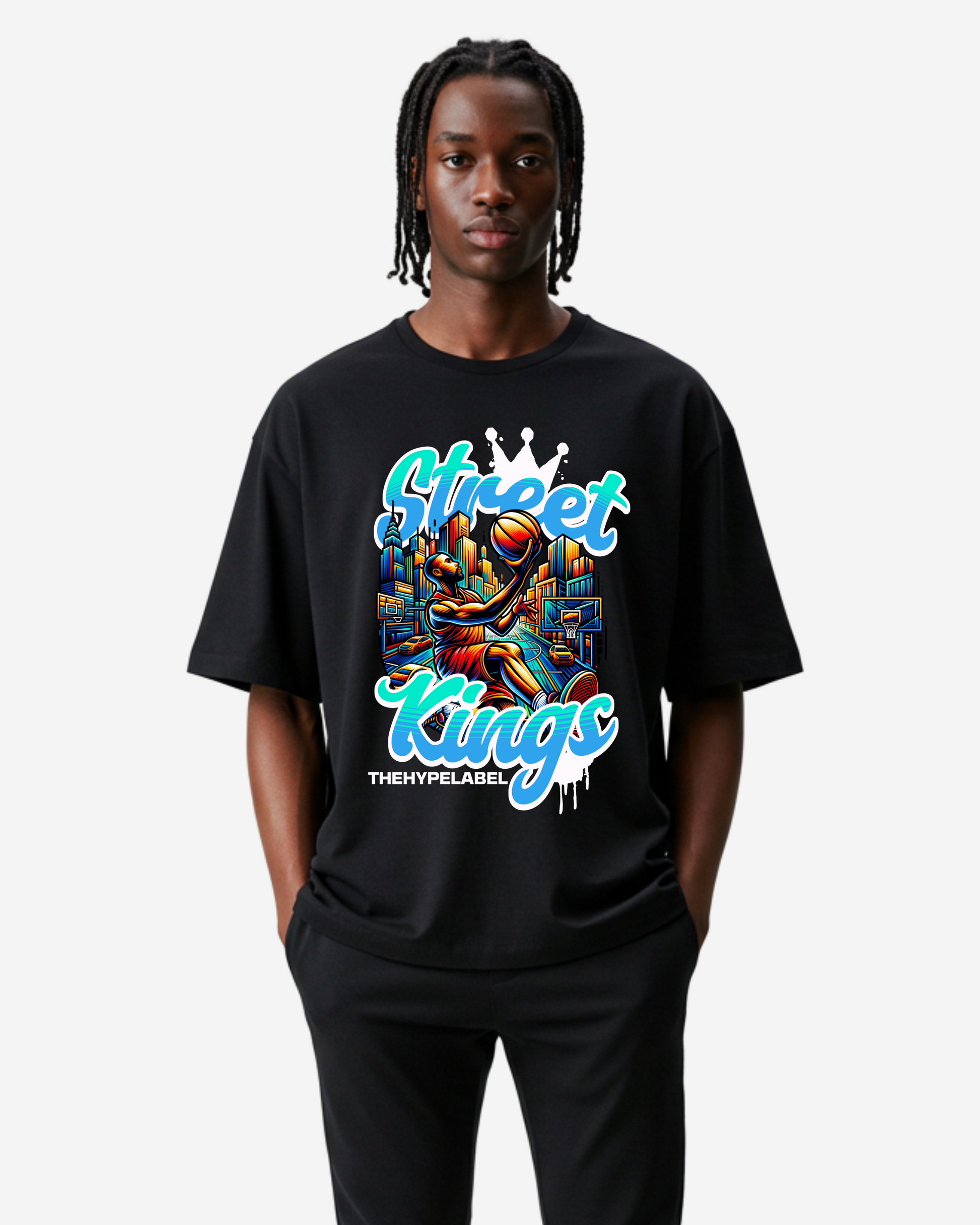 Street Kings Men's Oversized T-Shirt