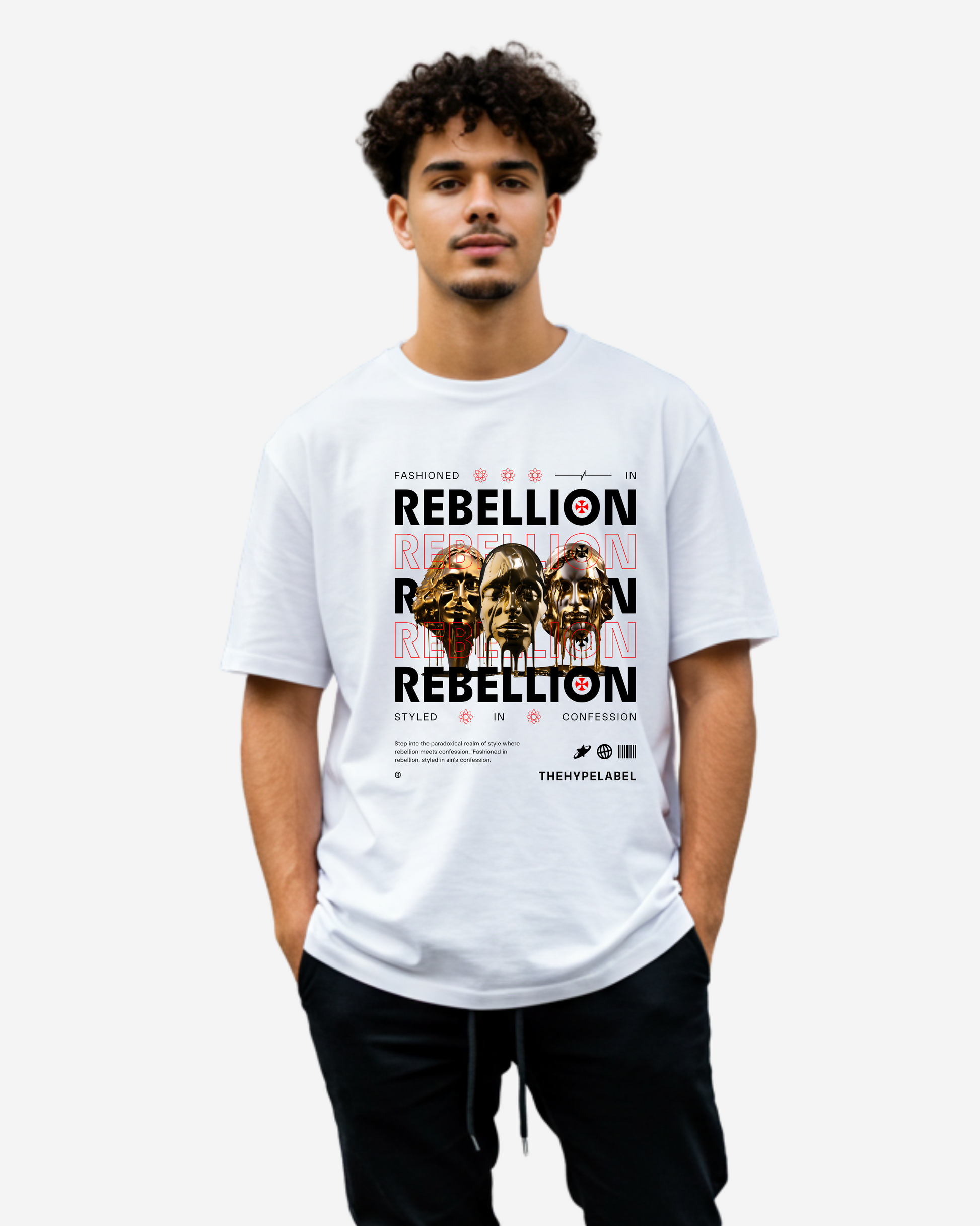 Rebellion Men's Oversized T-Shirt