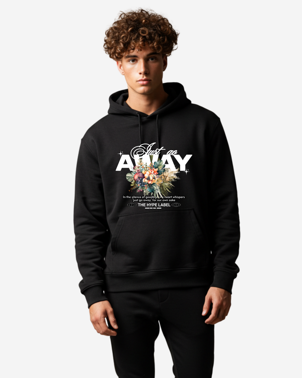 Just Go Away Women's Oversized Hoodie