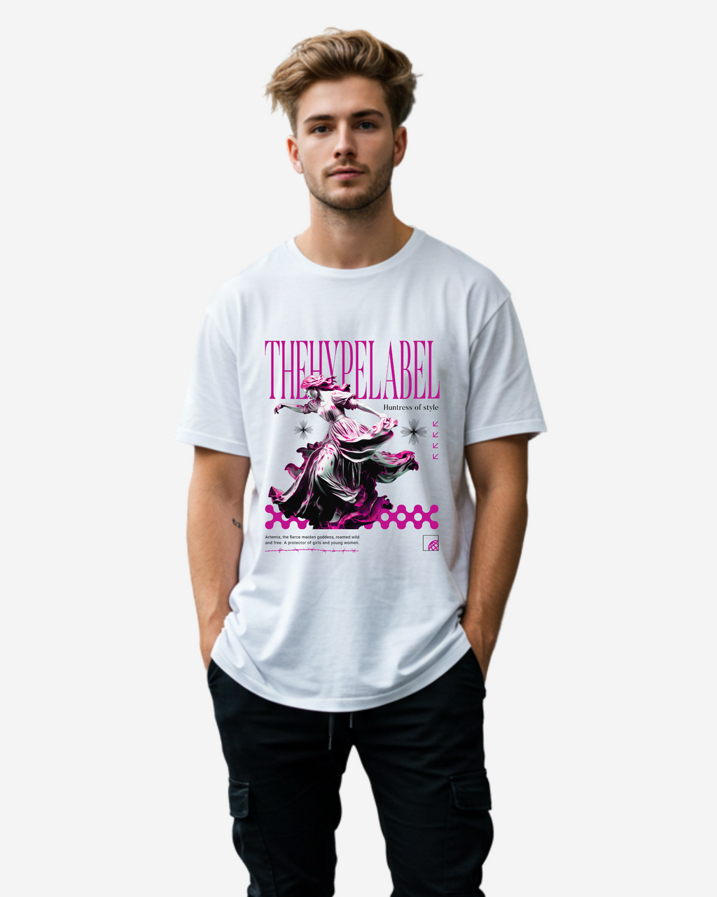 Artemis Wild Men's Oversized T-Shirt