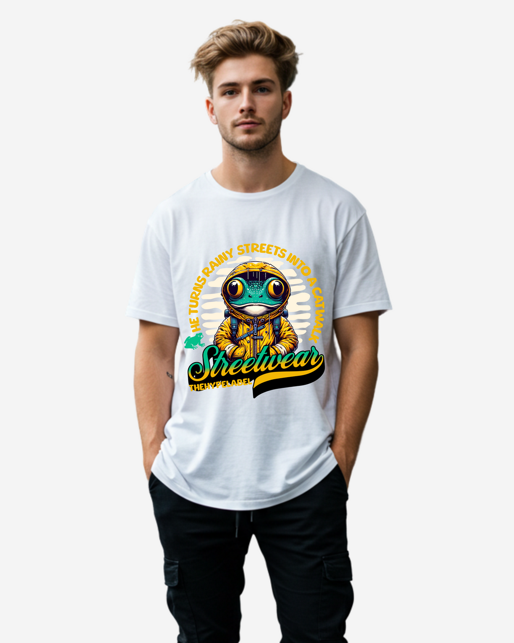 Fashion Cute Catwalk Men's Oversized T-Shirt