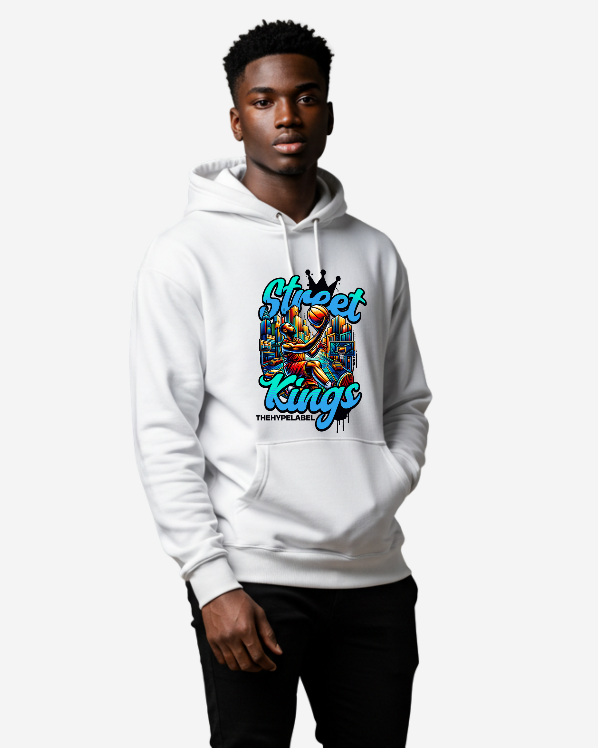 Street Kings Men's Oversized Hoodie