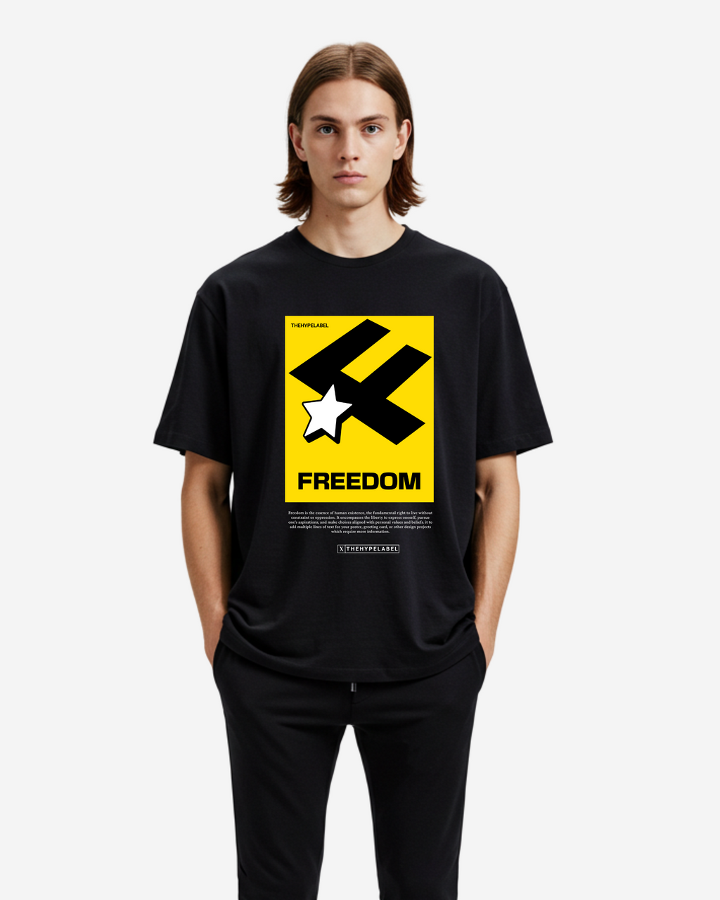 Freedom Men's Oversized T-Shirt