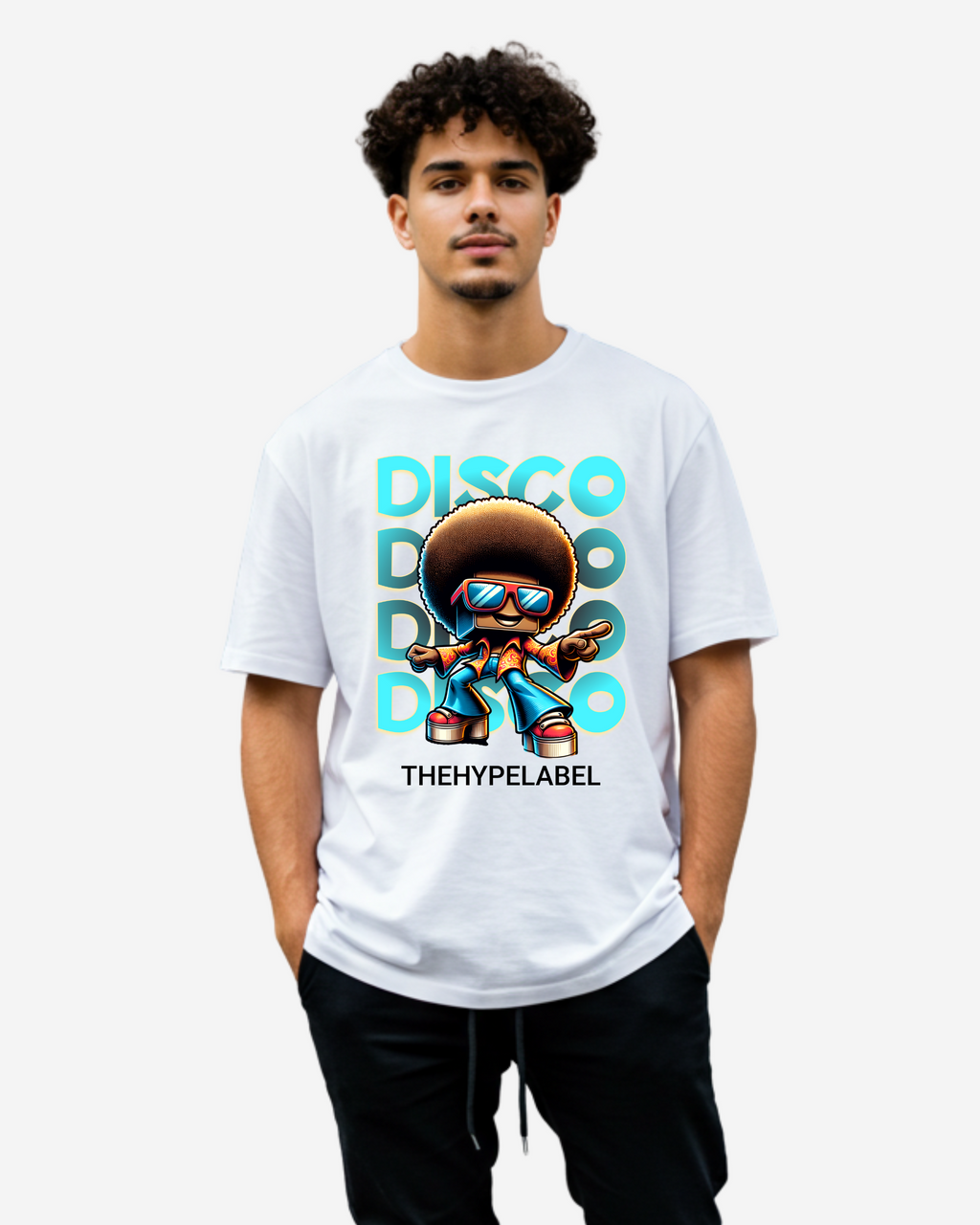 Disco Men's Oversized T-Shirt