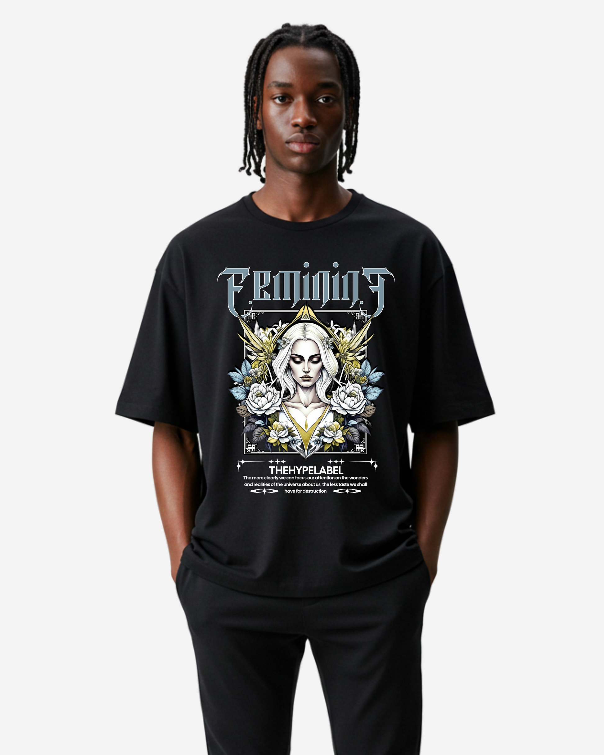 Feminin Men's Oversized T-Shirt