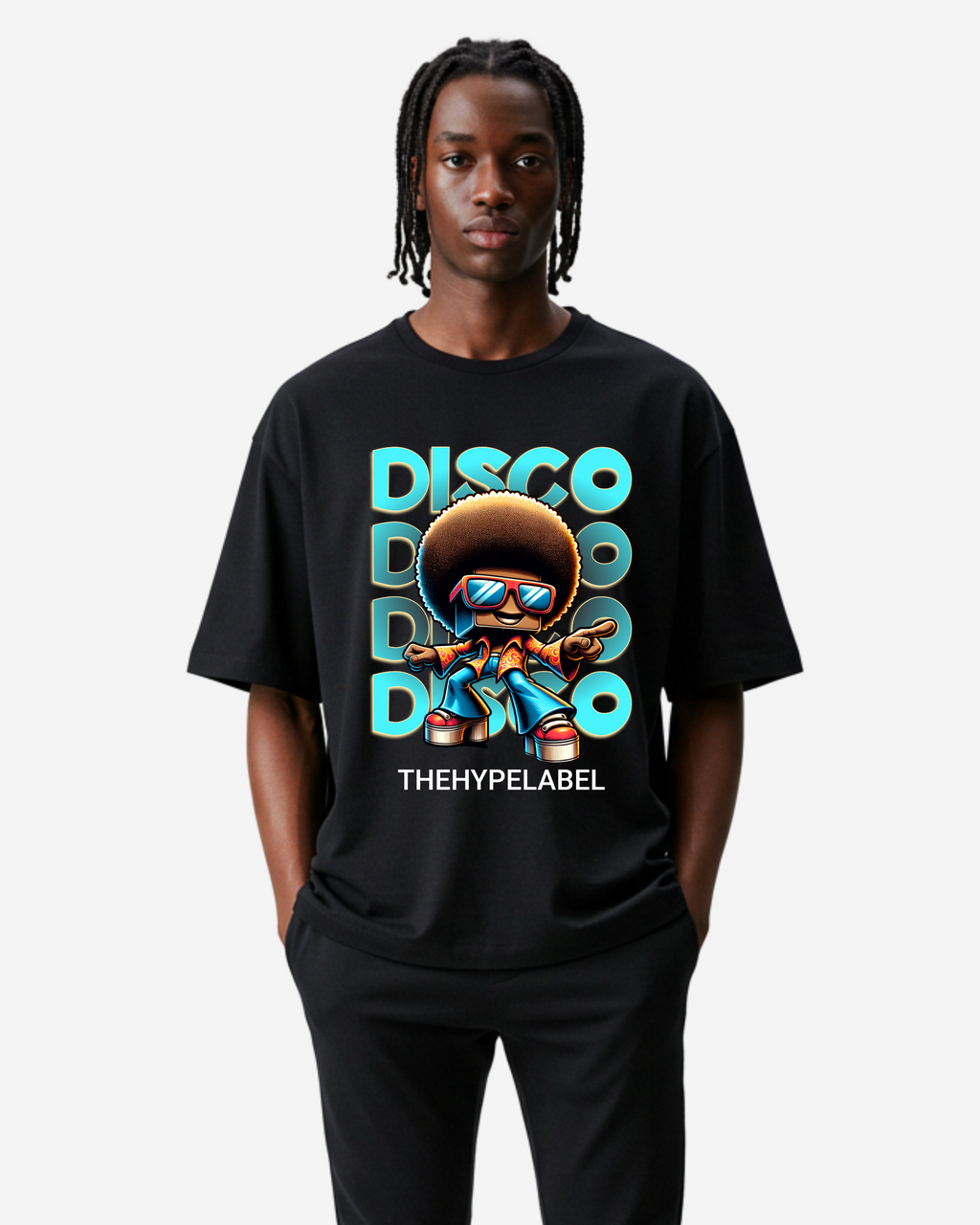 Disco Men's Oversized T-Shirt