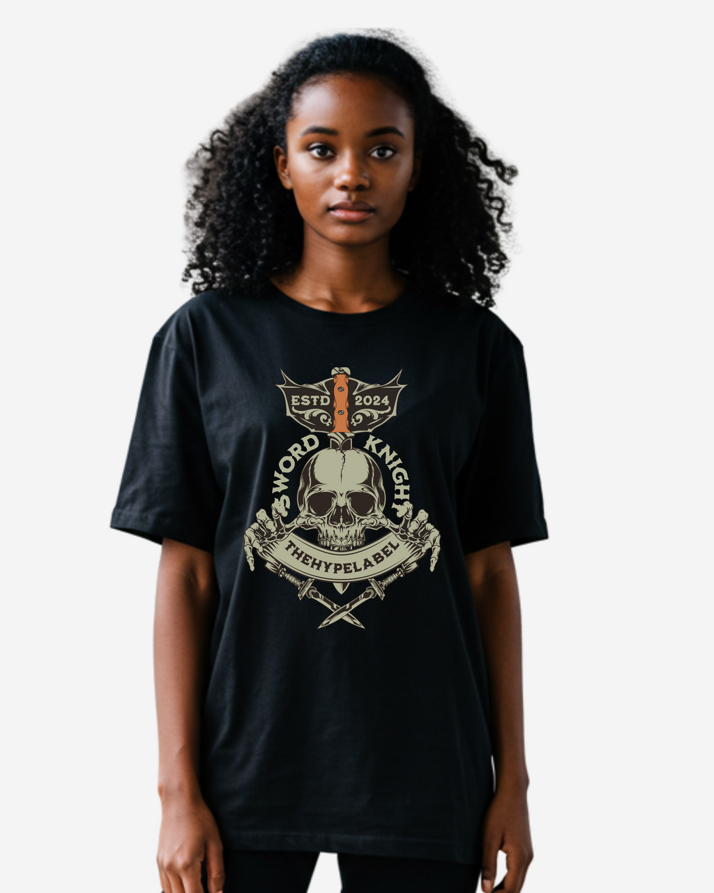 Sword Knight Women's Oversized T-Shirt