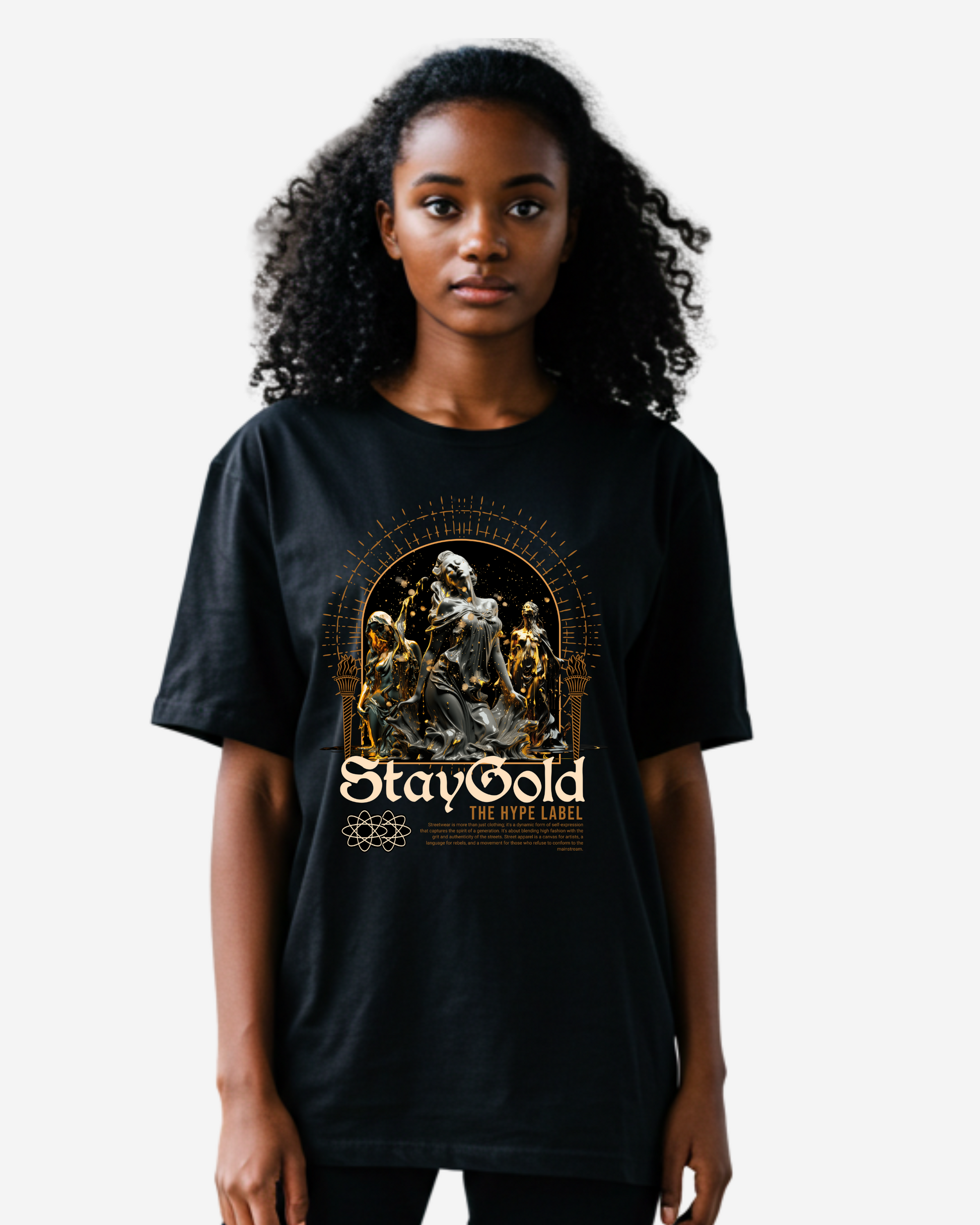 Stay Gold Women's Oversized T-Shirt