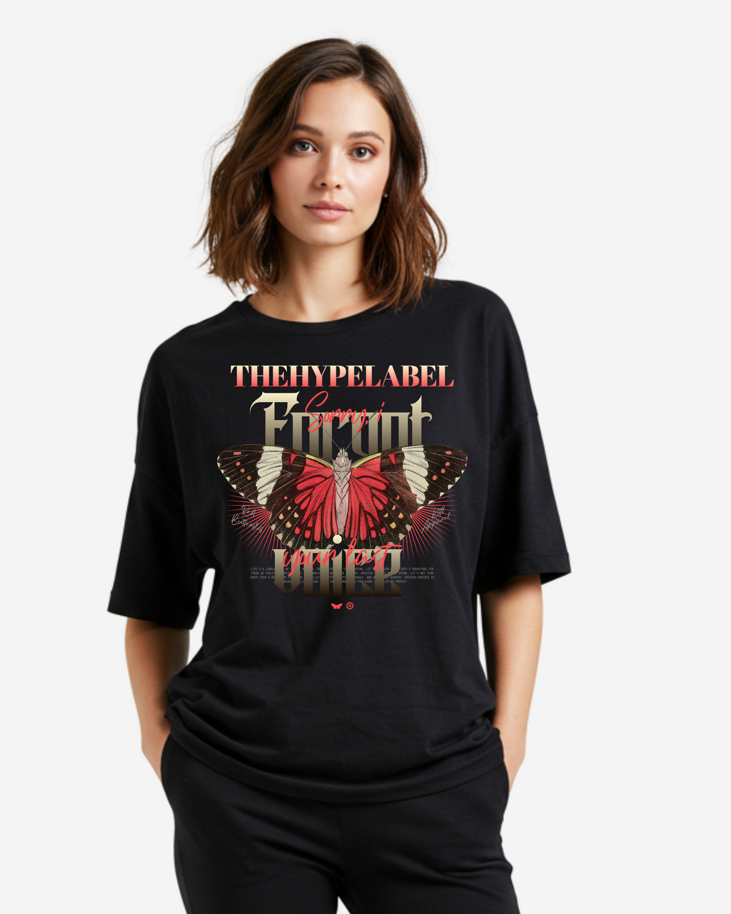 Sad Quote Women's Oversized T-Shirt