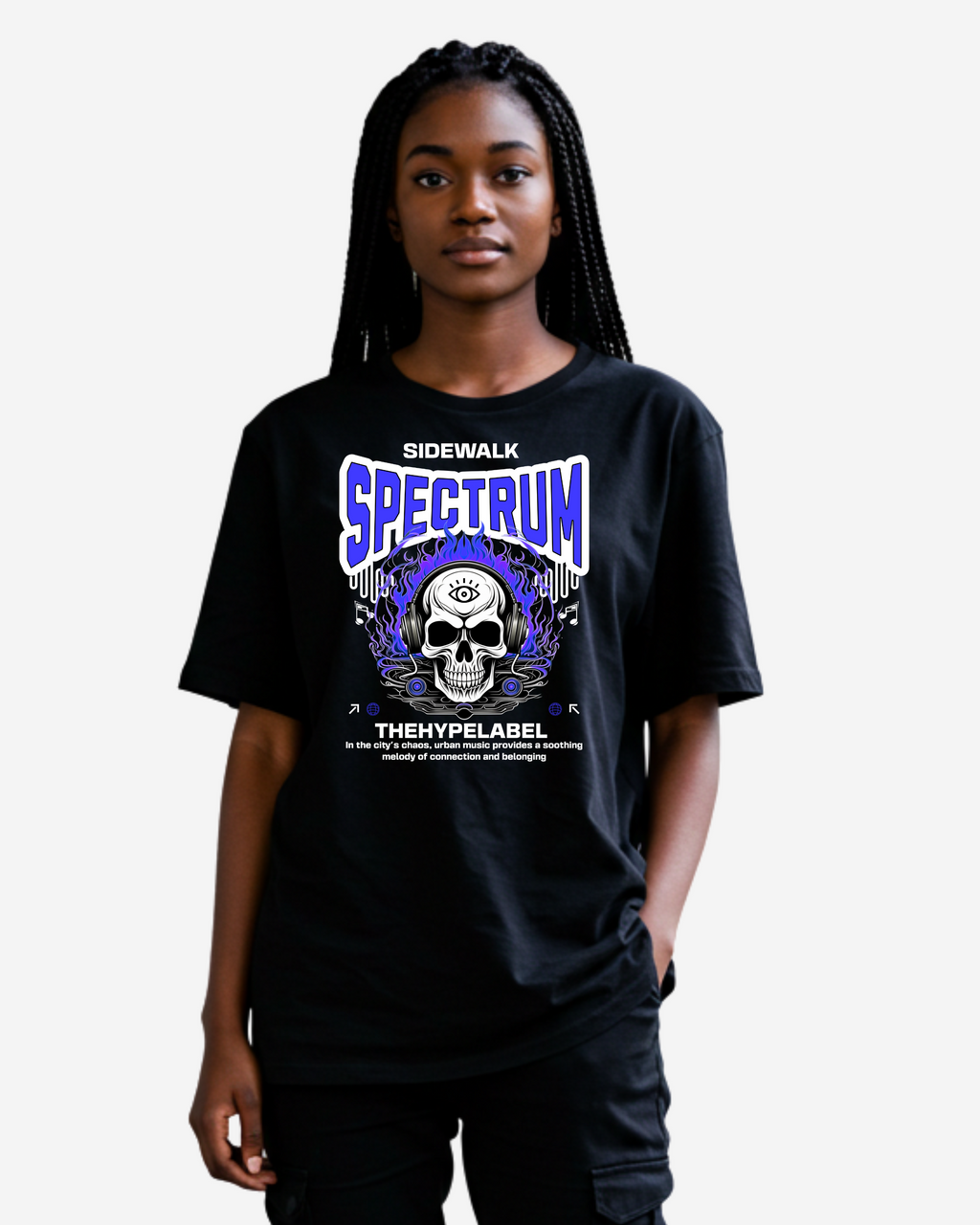 Sidewalk Spectrum Women's Oversized T-Shirt