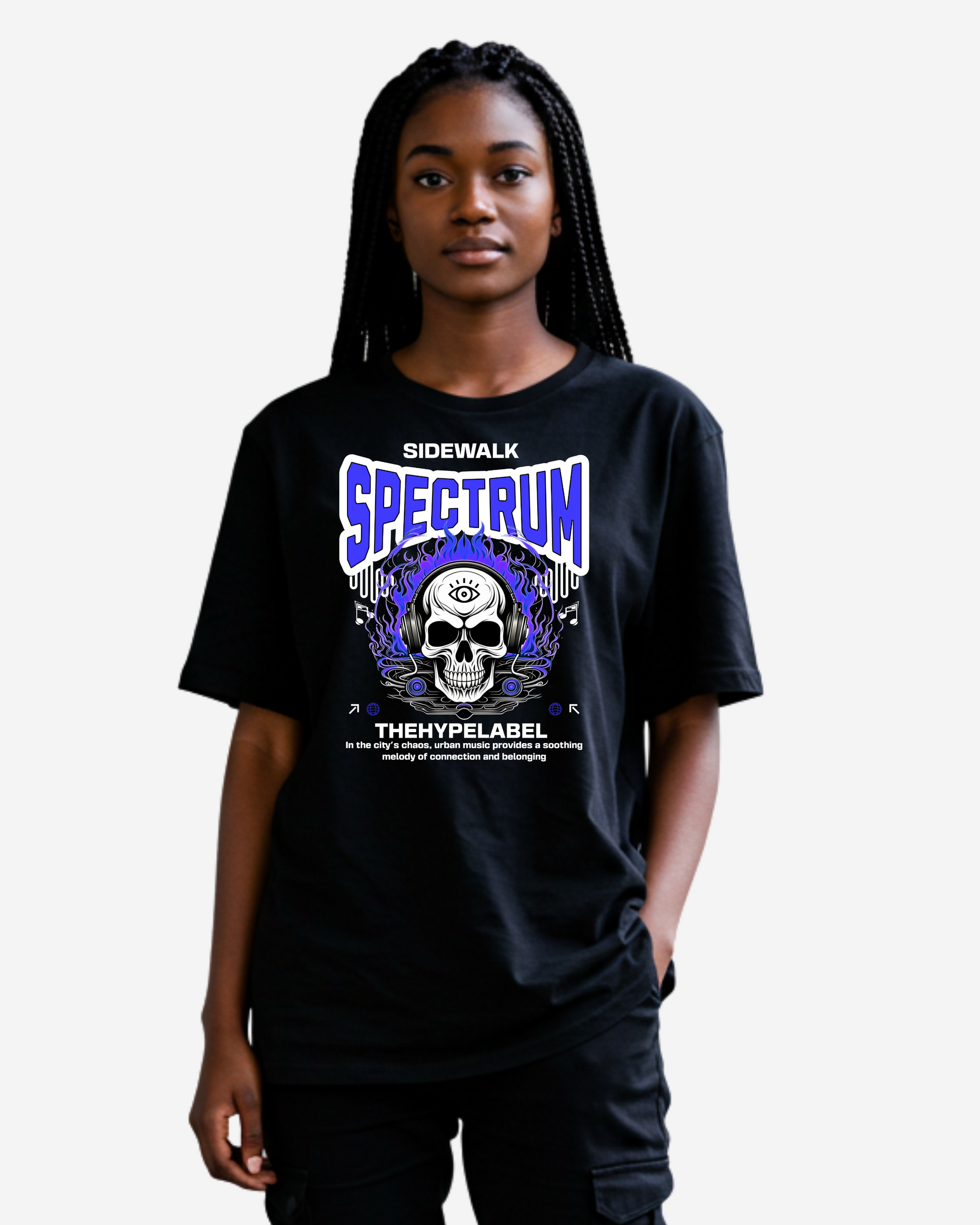 Sidewalk Spectrum Women's Oversized T-Shirt