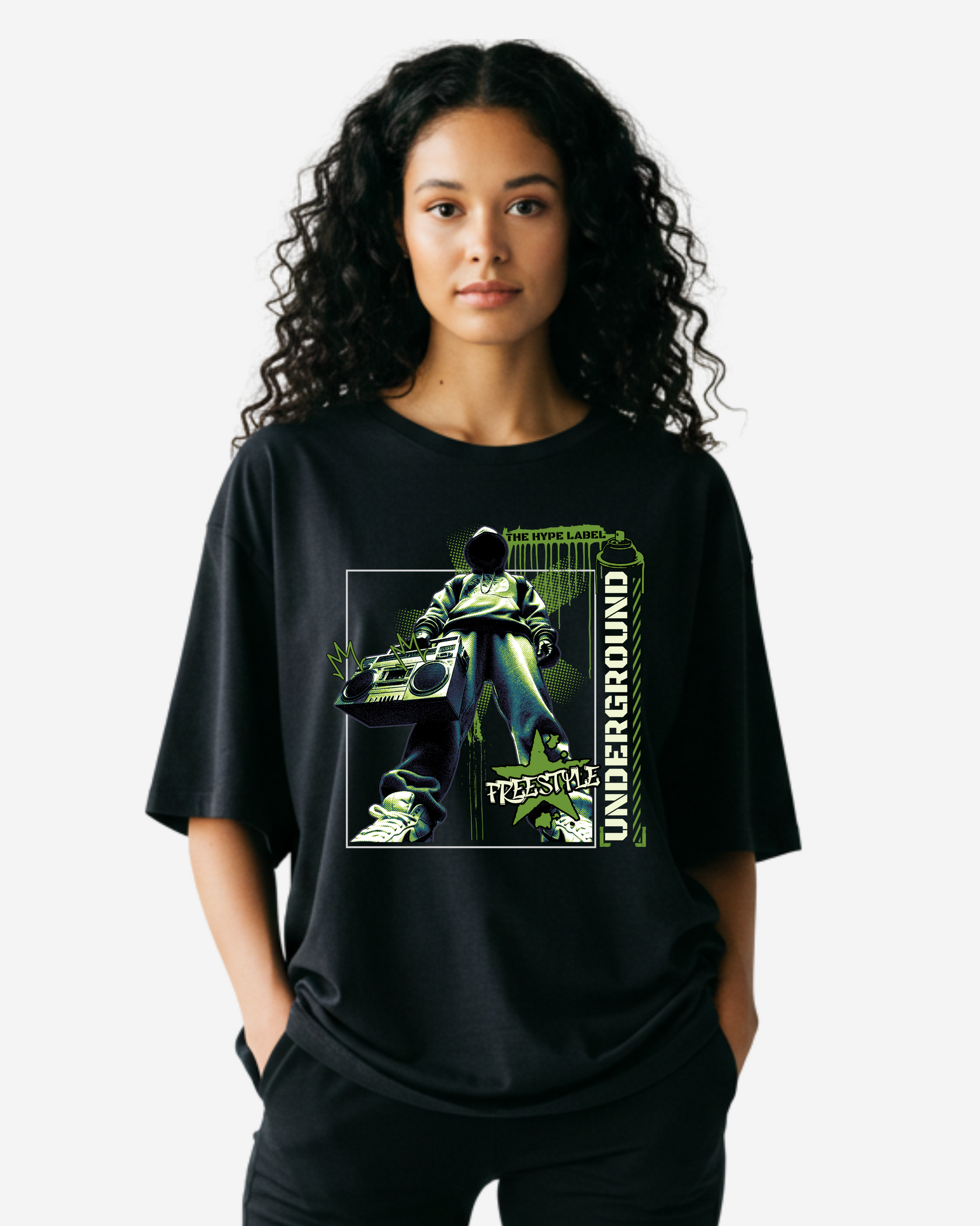 Underground Women's Oversized T-Shirt