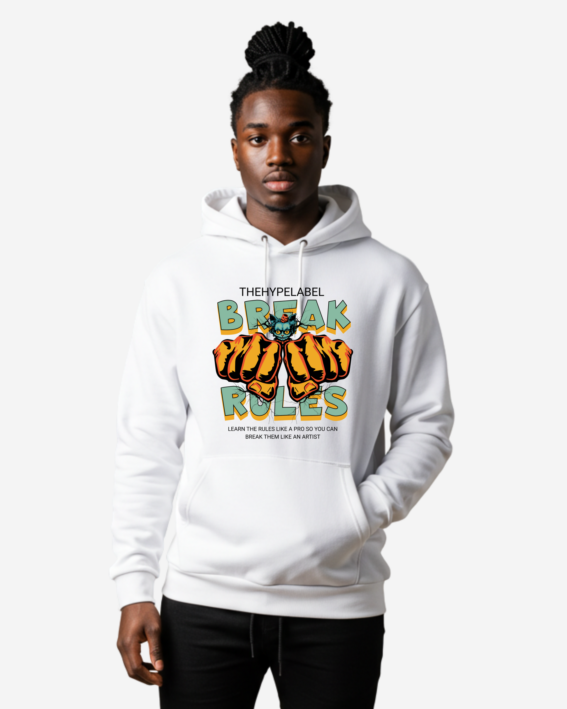 Break Rules Men's Oversized Hoodie