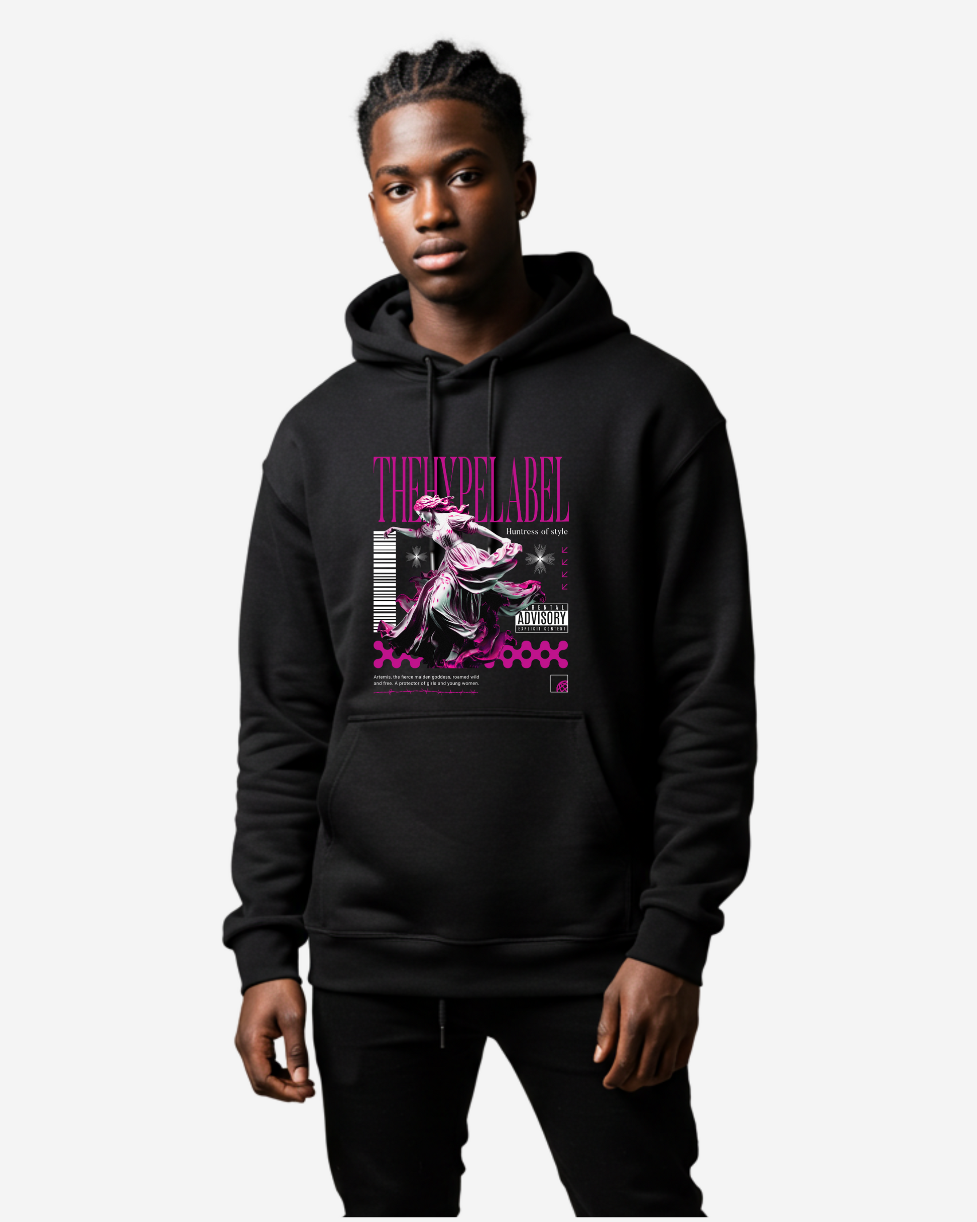 Artemis Wild Men's Oversized Hoodie