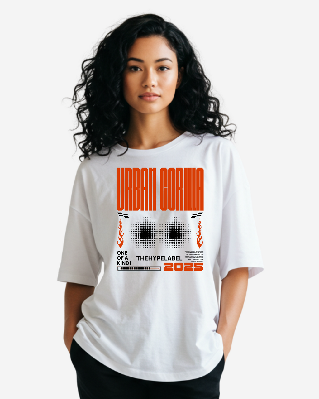 Monkey City Fashion Y2K Women's Oversized T-Shirt