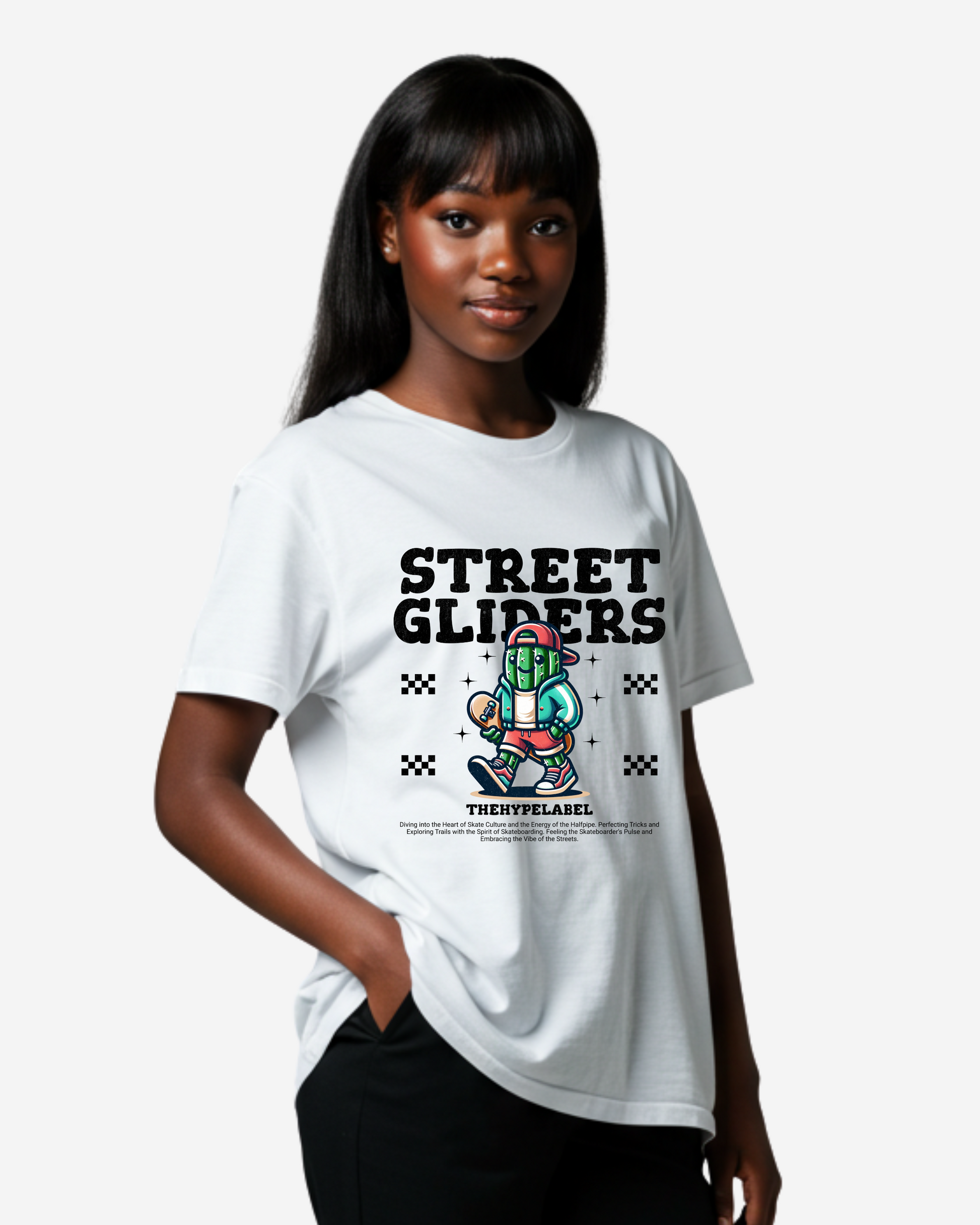 Street Gliders Women's Oversized T-Shirt