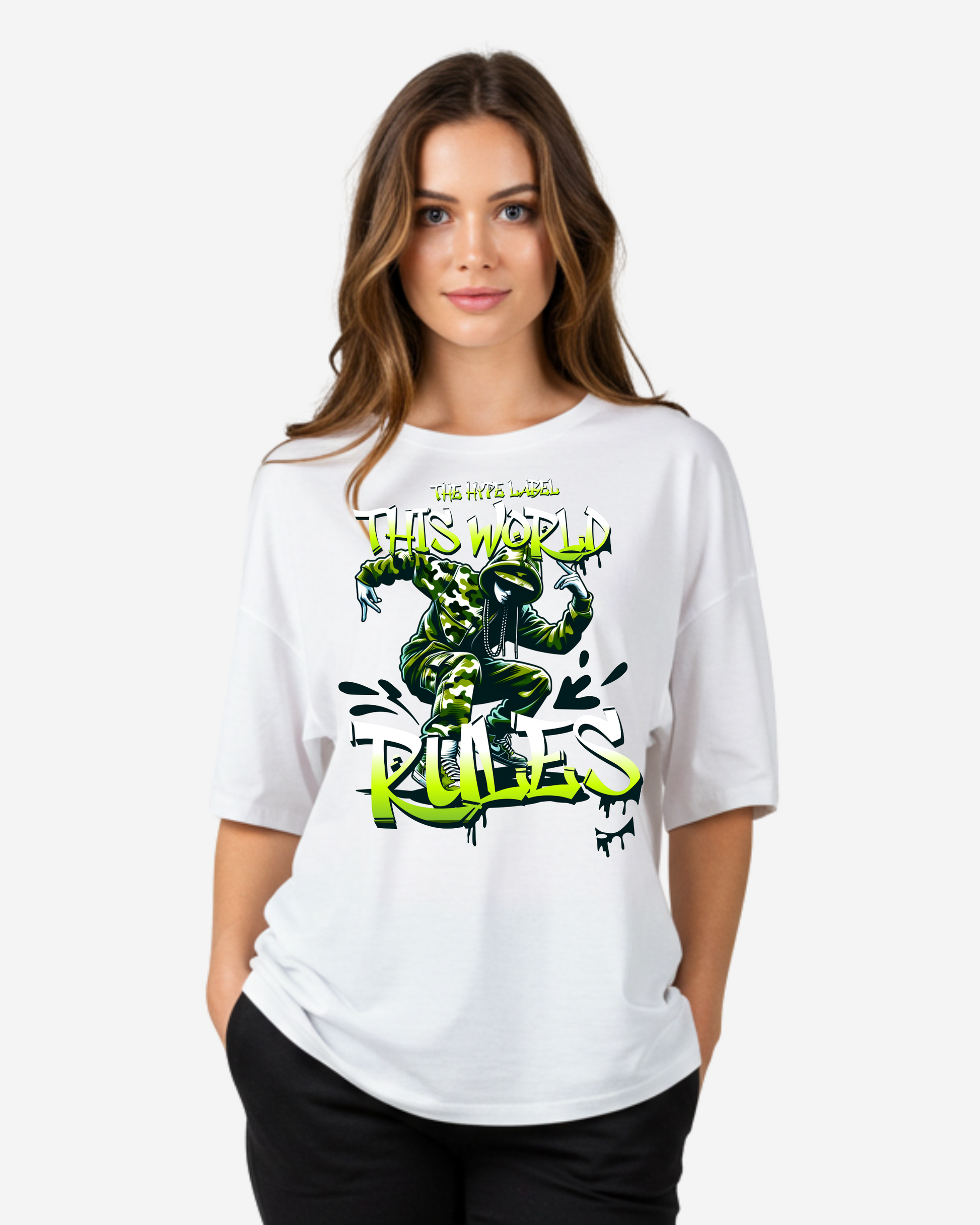 Street Dancer Women's Oversized T-Shirt