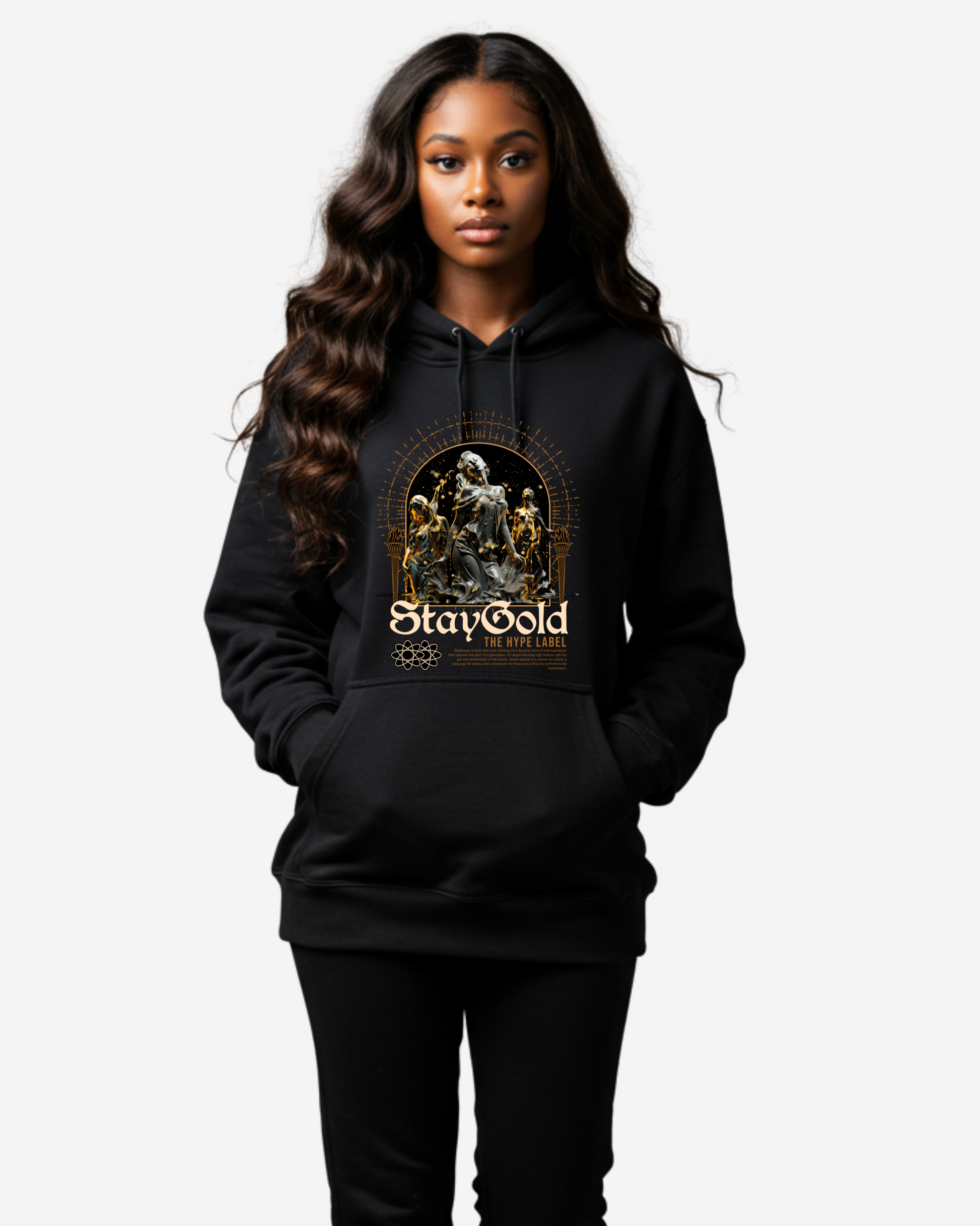 Stay Gold Women's Oversized Hoodie