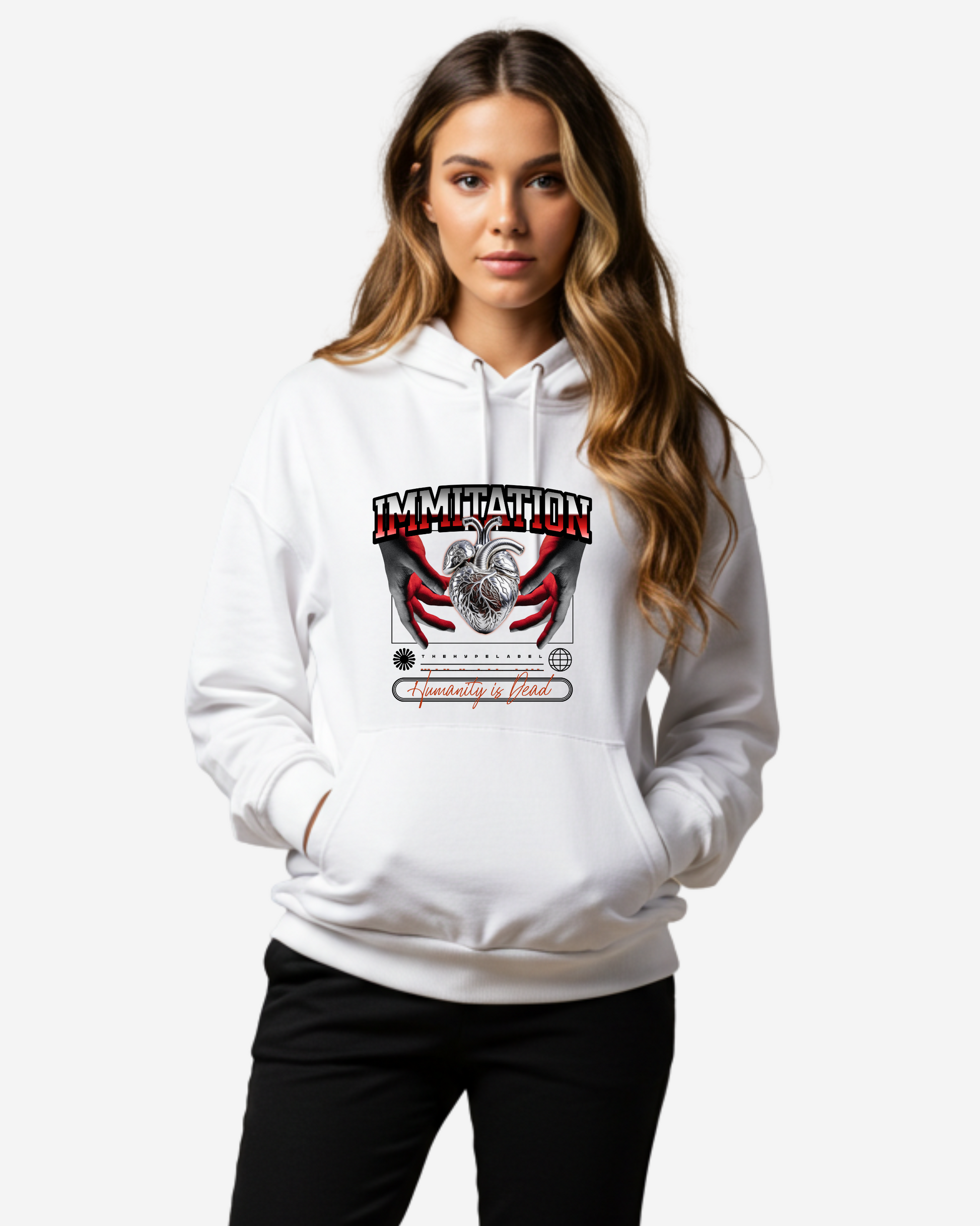 Immitation Women's Oversized Hoodie