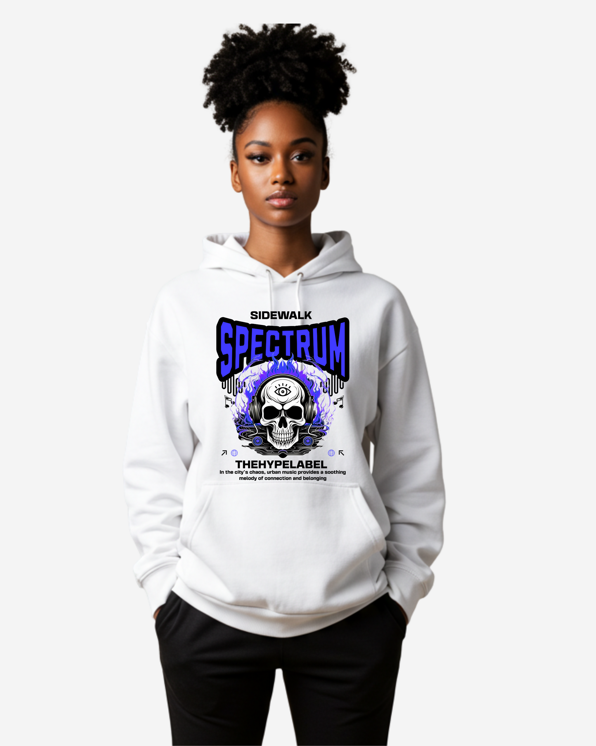 Sidewalk Spectrum Women's Oversized Hoodie