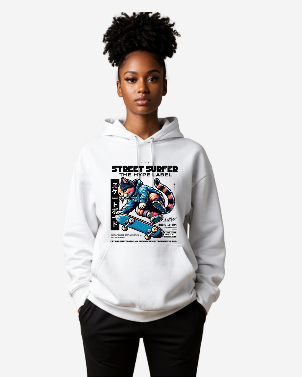 Street Surfer Women's Oversized Hoodie