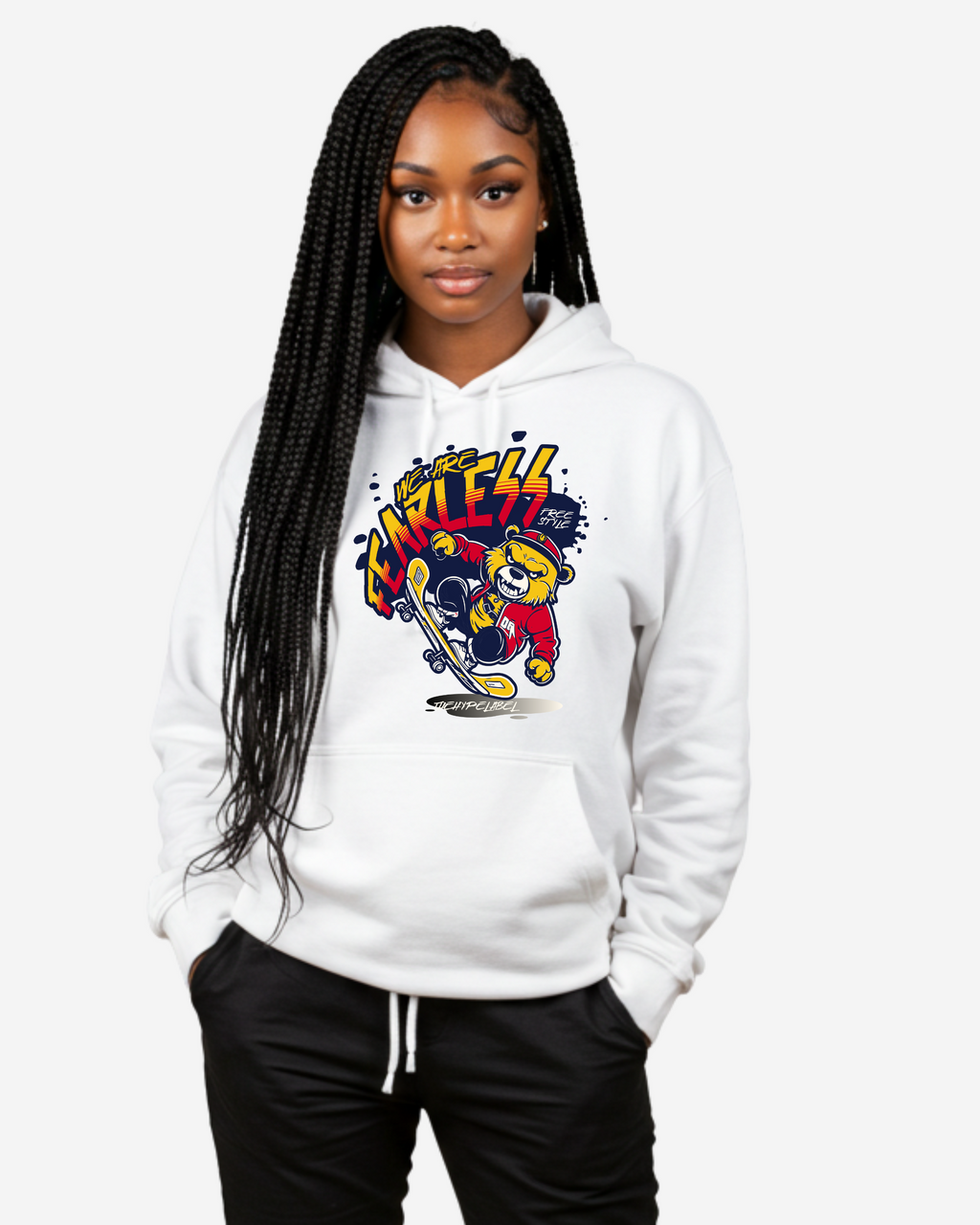 Skate Board Freestyle Women's Oversized Hoodie